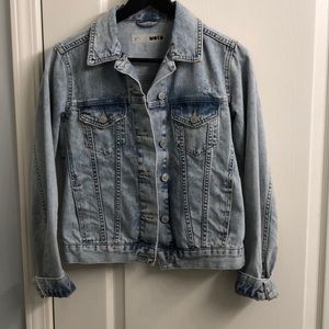 Topshop Moto Fitted Denim Jacket ✨